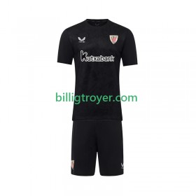 Billige Fotballdrakter Athletic Bilbao Keeper Barn Hjemmedraktsett 2025/26 Kortermet